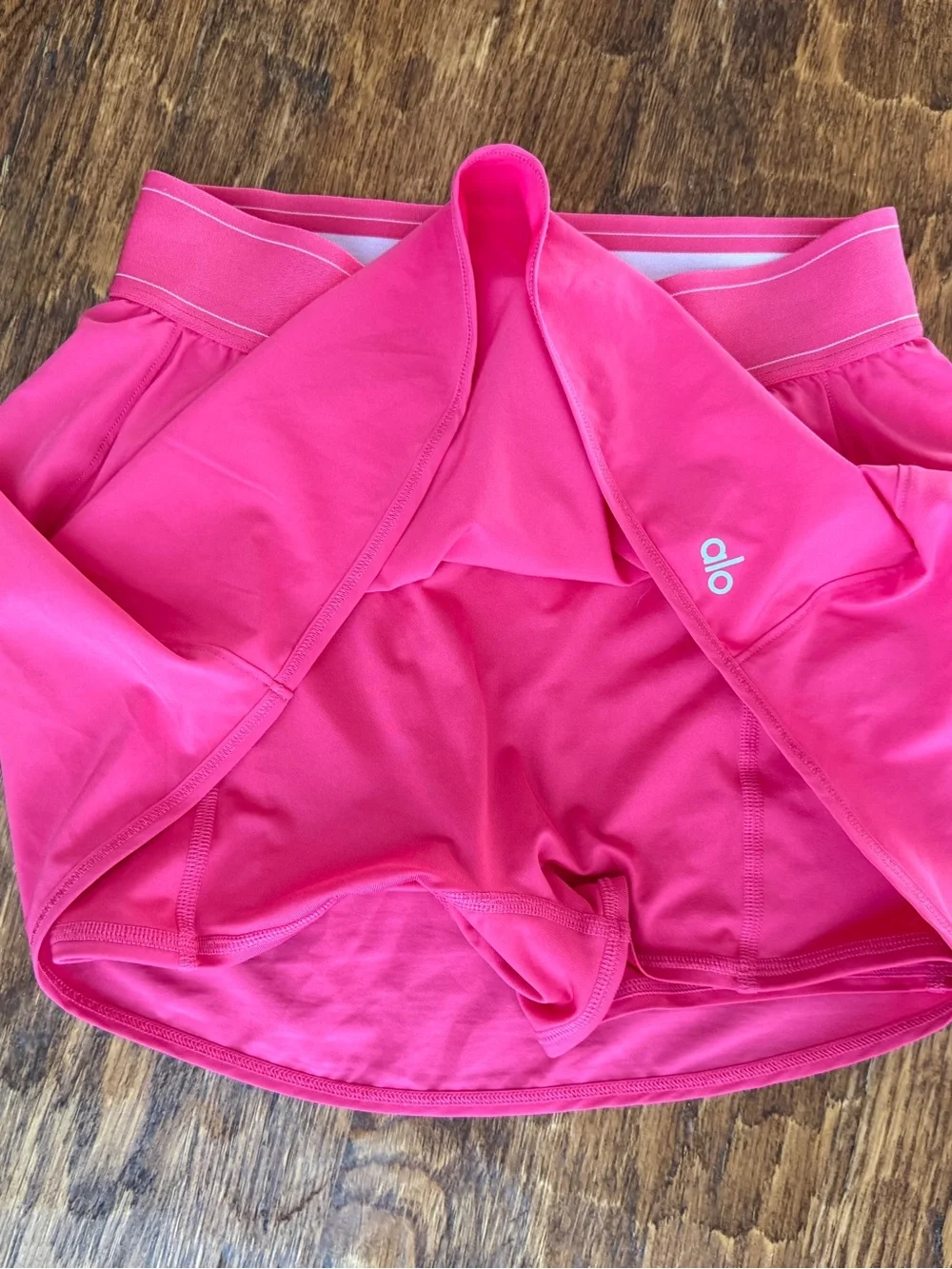 ALO Yoga Hot Pink Skater Active Skort